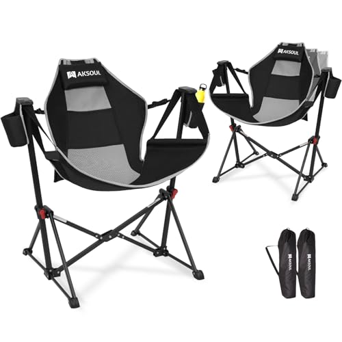 Hammock Camping Chair with Storage Bag 265lbs Weight Capacity R8980