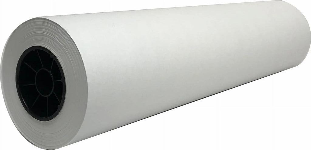 White Kraft Butcher Paper Roll 24" x 400' Uncoated Unwaxed M89935