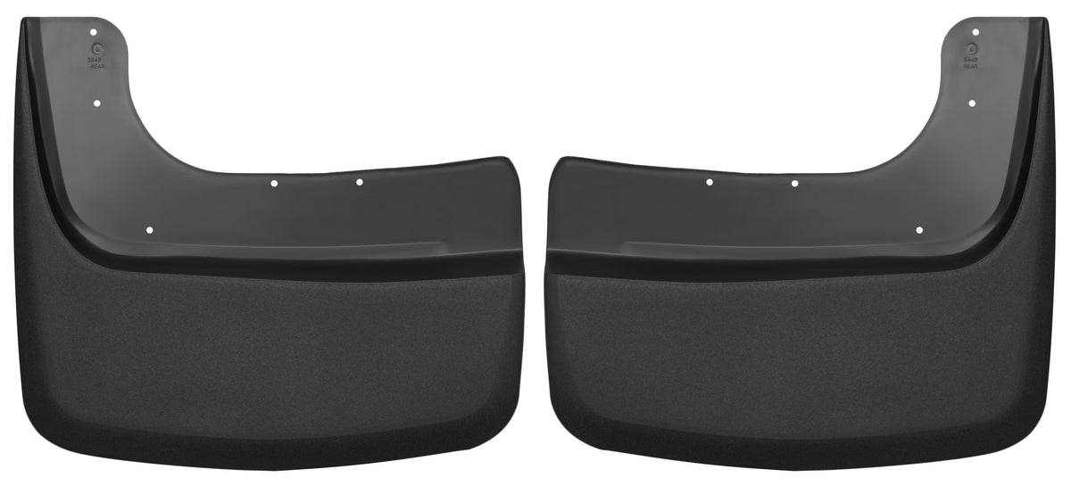 Black Mud Guards for Ford F-350 Super Duty Dually X161