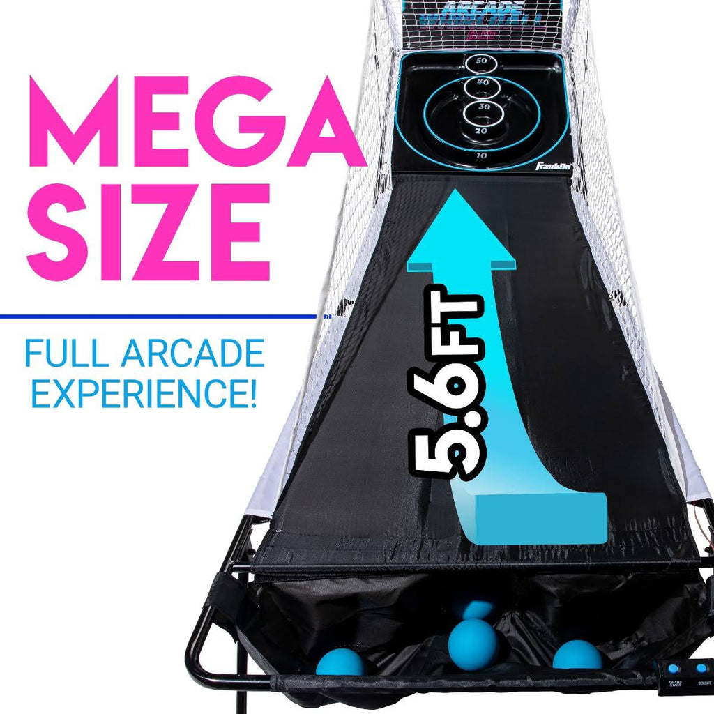 Arcade Game with 4 Arcade Balls and Over 5ft Ramp K7969