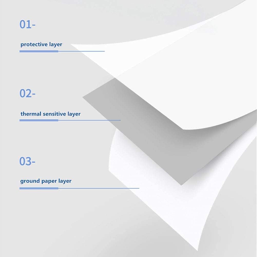 Thermal Receipt Paper 3 1/8 x 230ft 4 Rolls Y553402