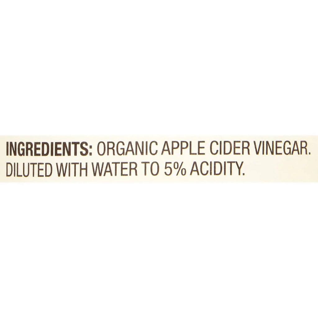 Organic Apple Cider Vinegar with the Mother 16 fl oz Pack of 3 R1005