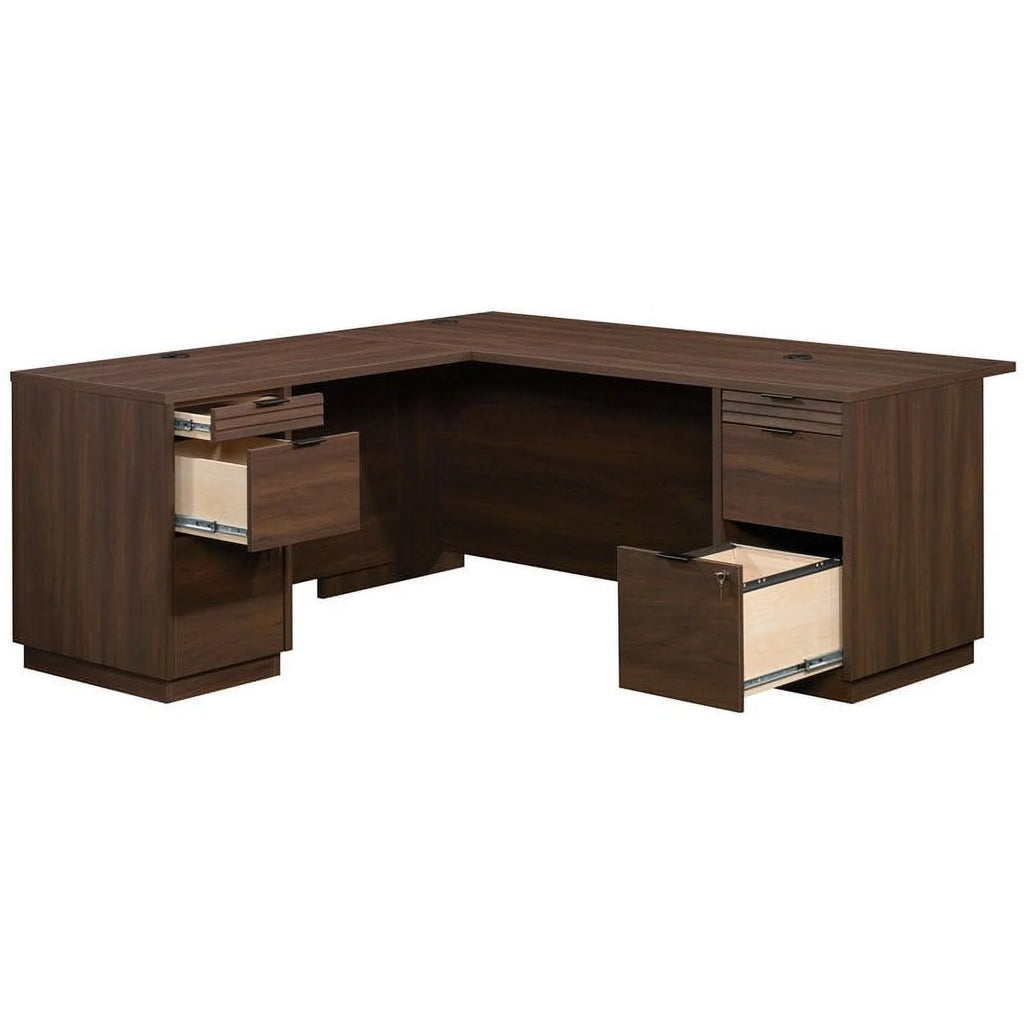 L-Shaped Computer Desk and Stand Q2965