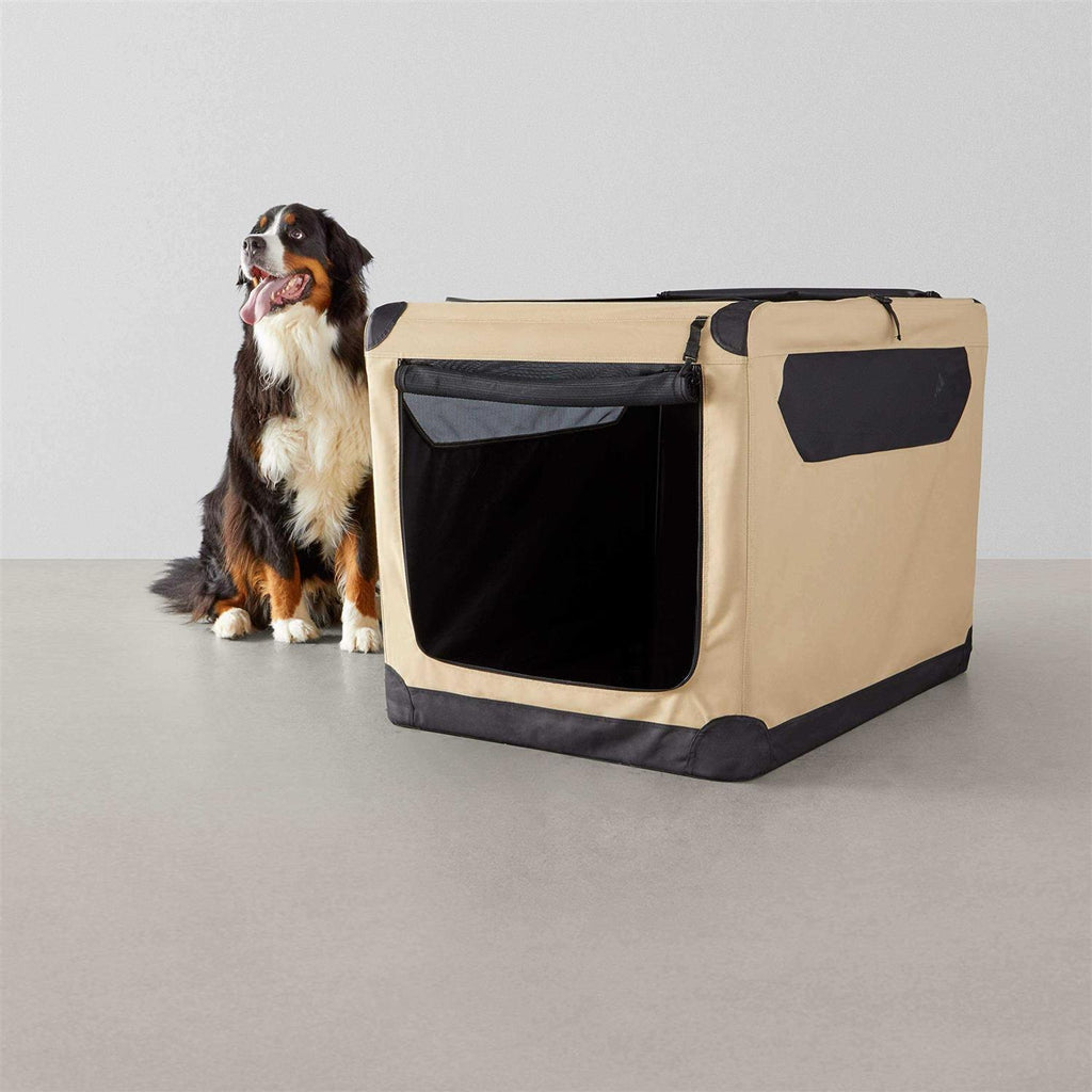 2-door Soft-sided Folding Travel Crate Dog Kennel C1209