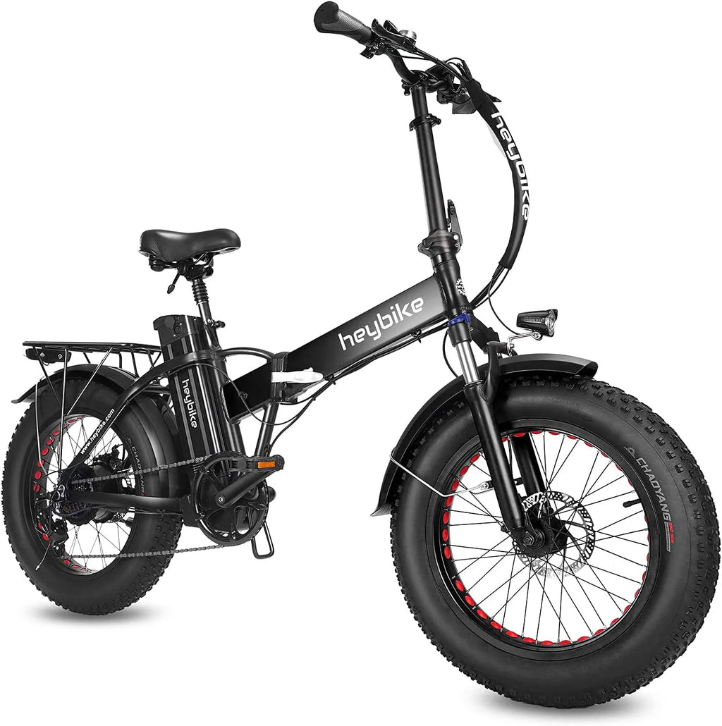 Foldable 20 x 4.0 Fat Tire Electric Bike with 500W Motor W795919