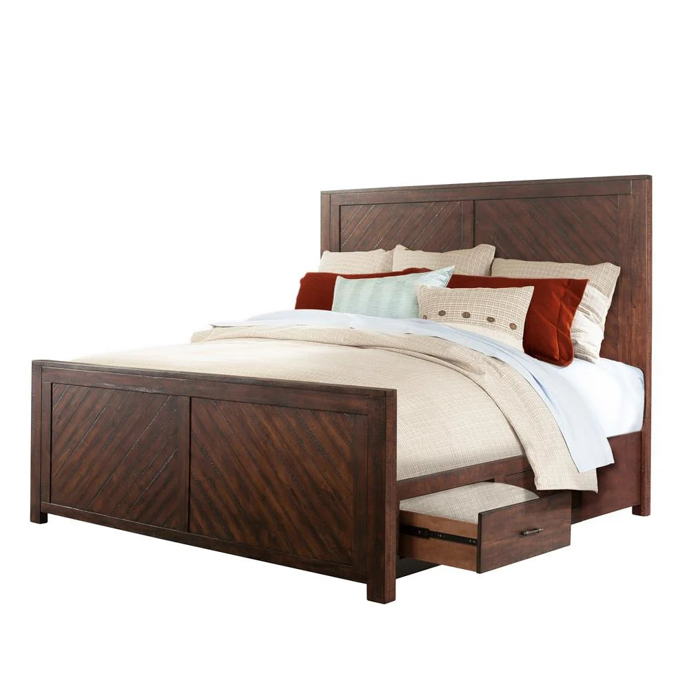 Queen Platform Storage 5PC Bedroom Set H6984