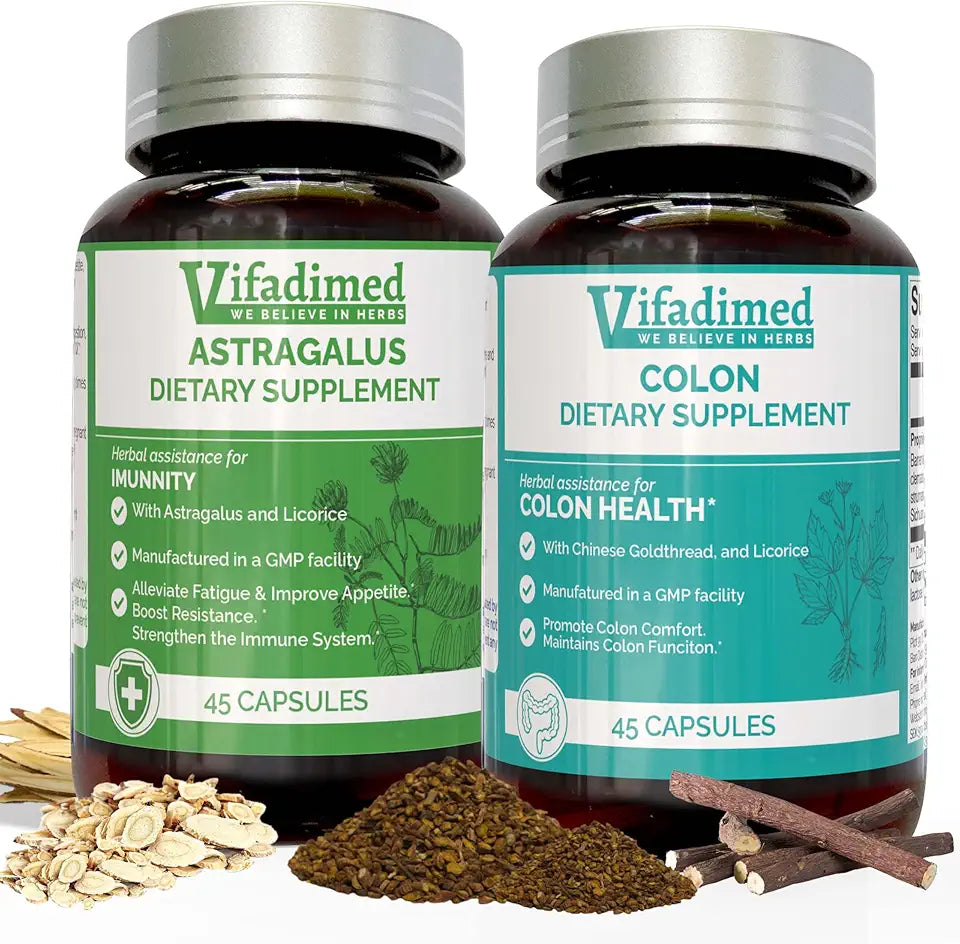 Plant Based Colon and Astragalus Bundle E4992