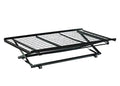 Black Twin Pop-Up Trundle Bed N86099