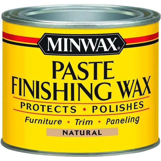 Natural Paste Finishing Wax, 1-Pound P641253