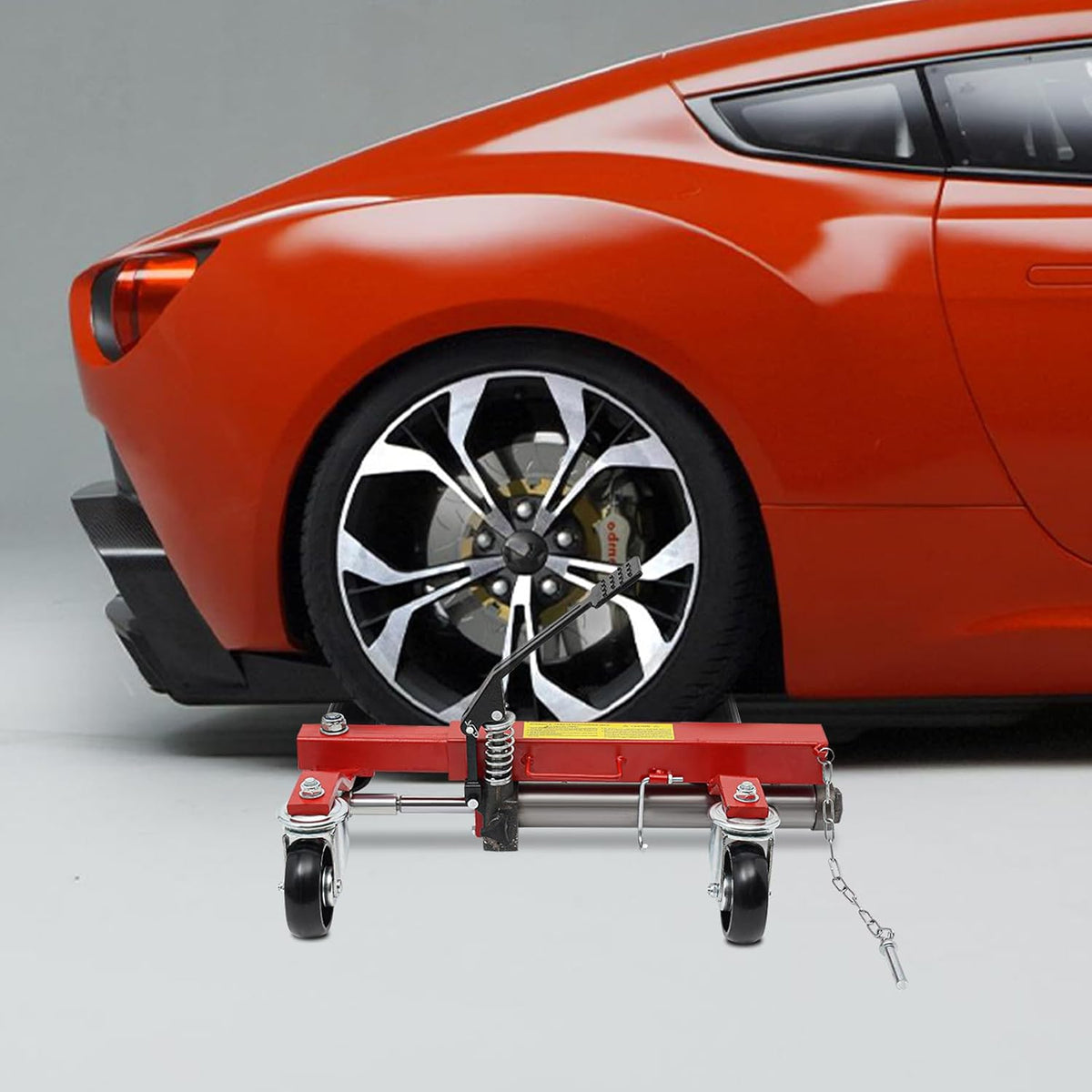 Heavy Duty Wheel Dolly with Ratcheting Foot Pedal U69236