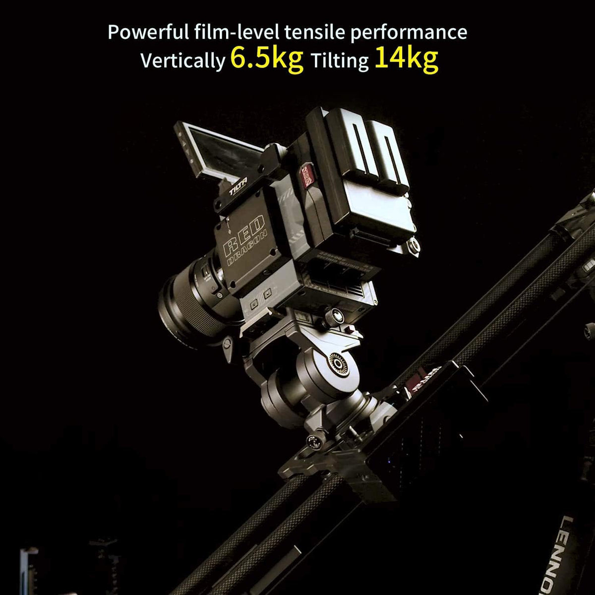 Motorized Camera Slider 100cm/39'' Carbon Fiber with APP Control W68166