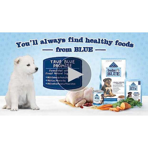 Baby Blue Large Breed Healthy Growth Formula Chicken & Brown Rice Recipe Puppy Dry Food L374