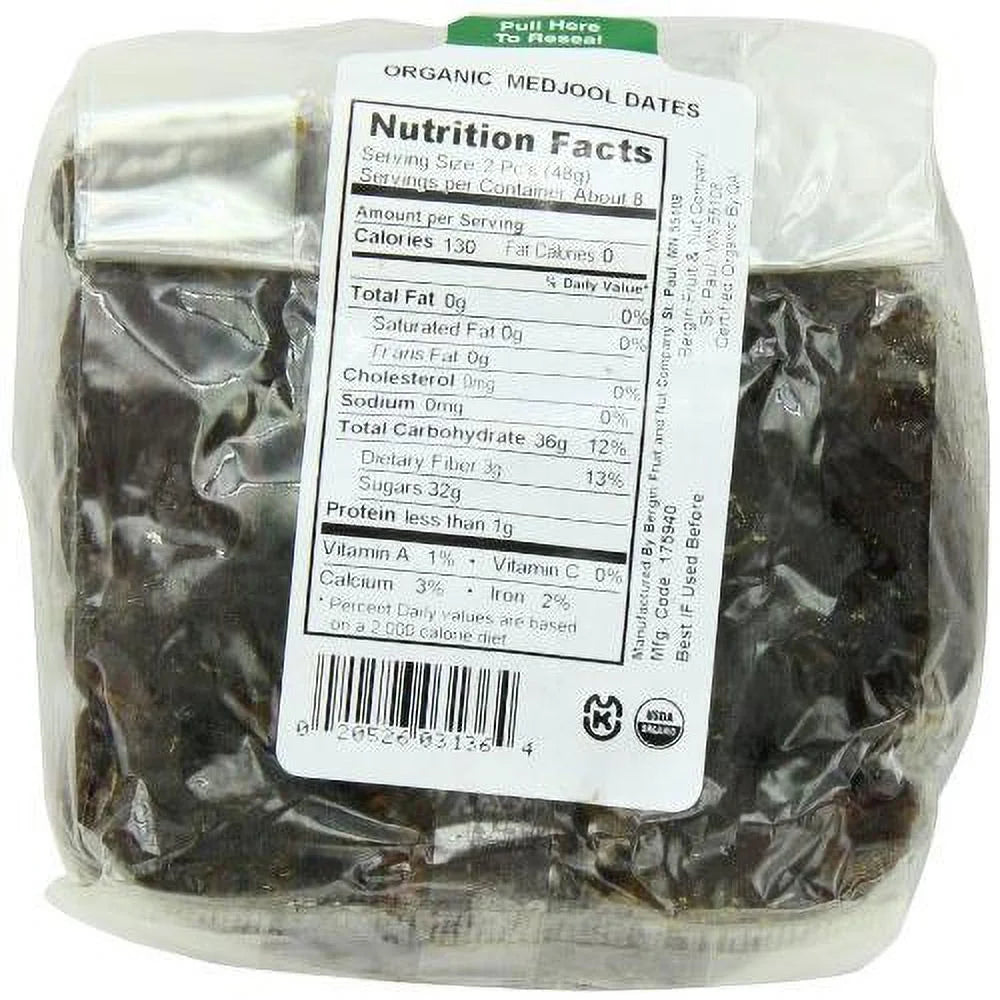 Organic Medjool Dates 14-Ounce Bags Pack Of 2 F474