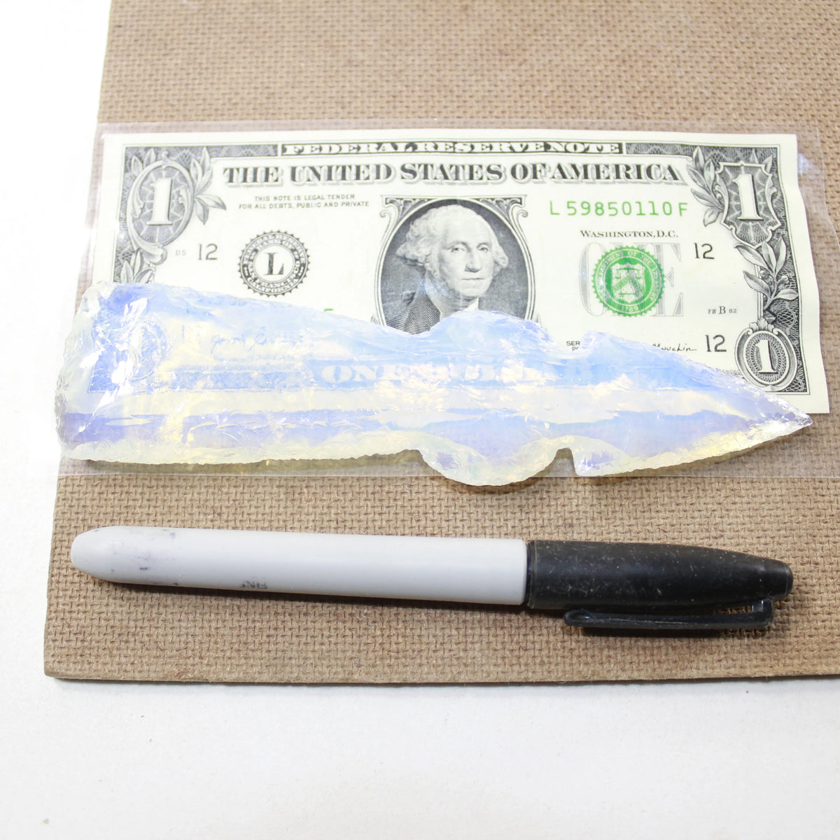 Opalite Ornamental Tomahawk Head M9757