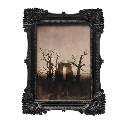 8x10 Antique Black Ornate Picture Frame Z636358