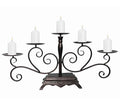 Black Iron Candelabra Candle Holder R874772