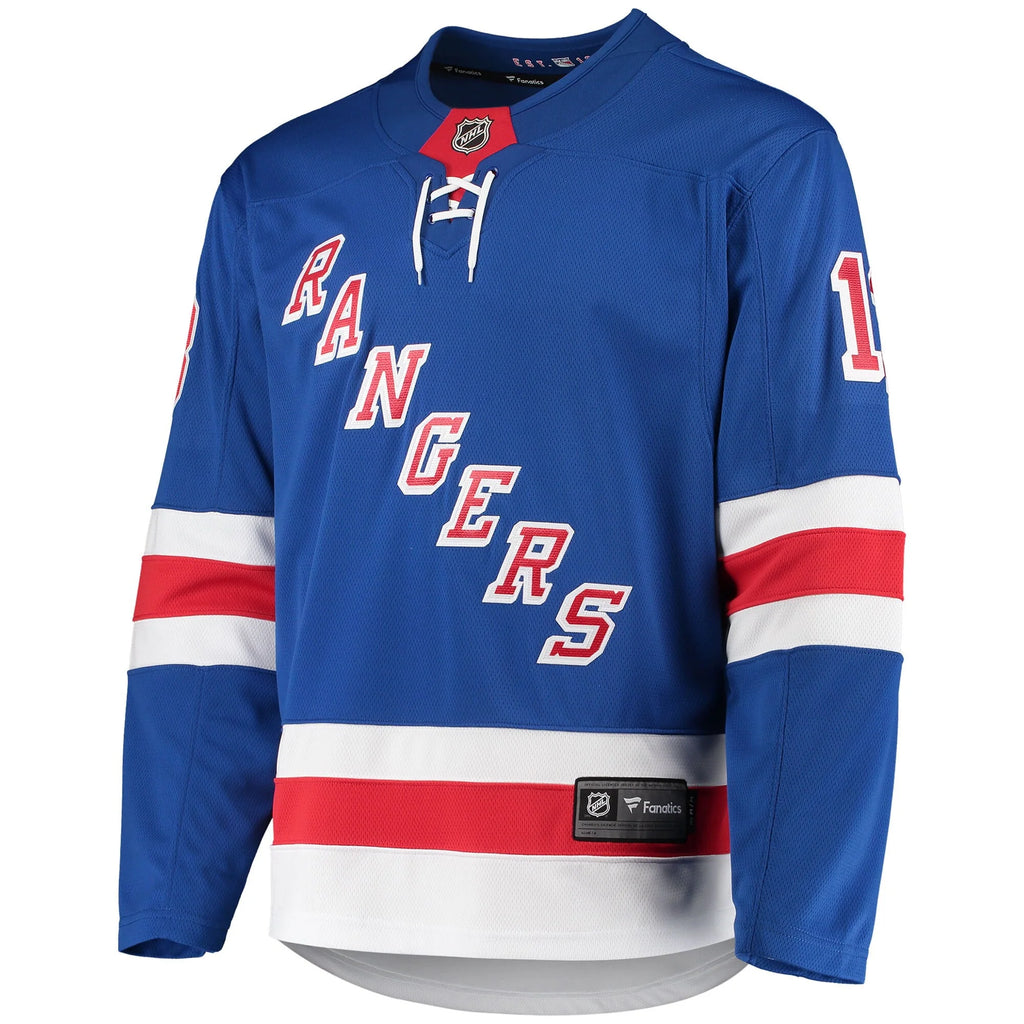 Men's Blue New York Rangers Jersey X884396