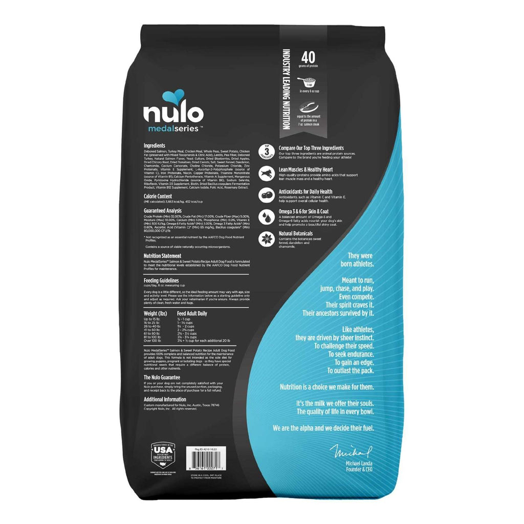 Grain Free Salmon & Sweet Potato Dry Dog Food P863
