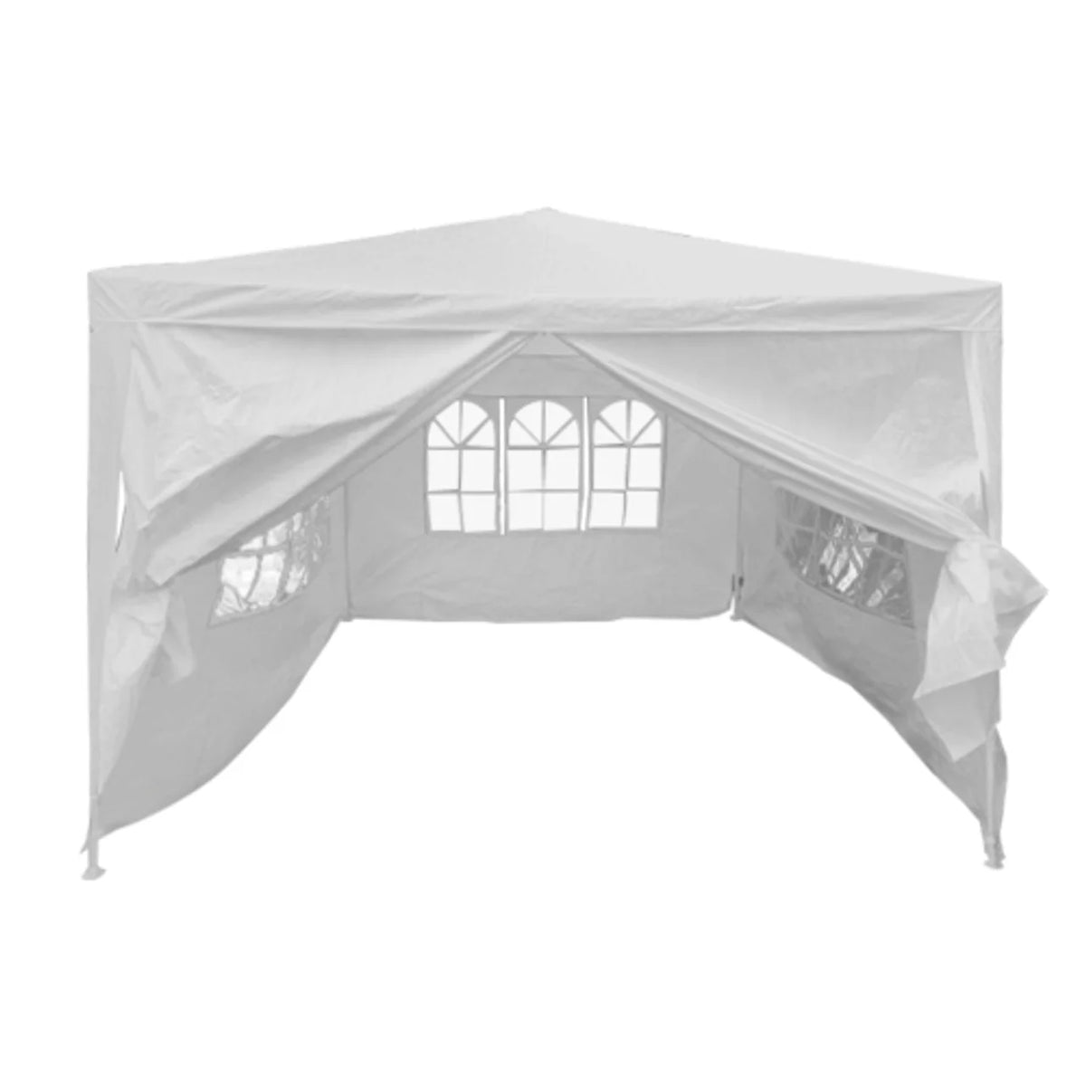 10x10 Ft Adjustable Canopy With Window Wall D61441