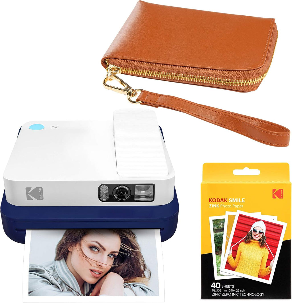 Black Digital Instant Camera with Bluetooth P2341