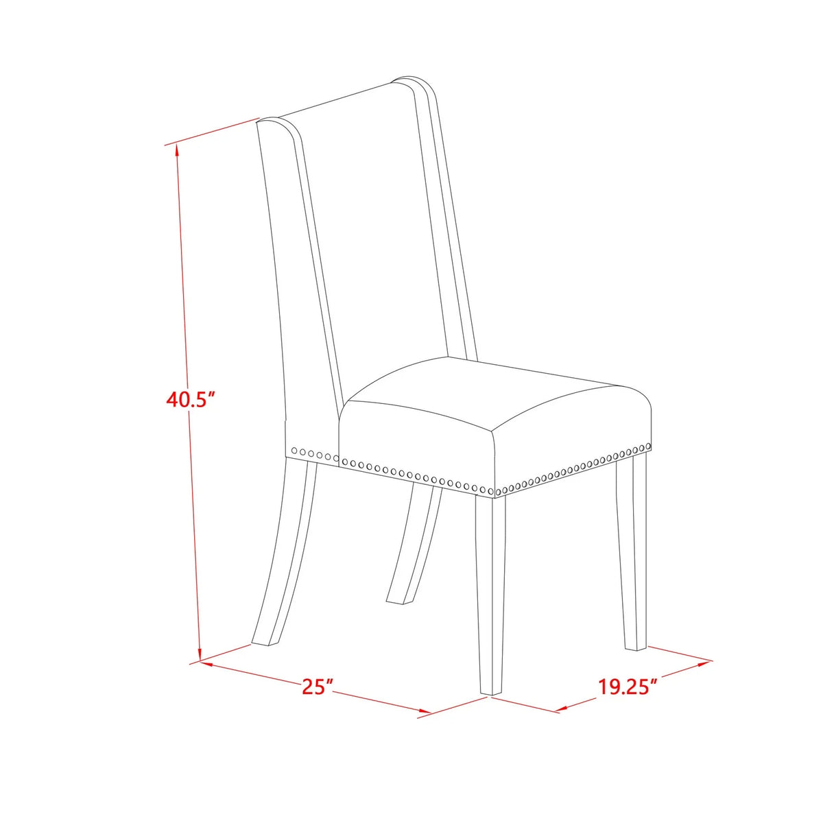 7-Piece Dining Table Set with 6 Chairs E964951