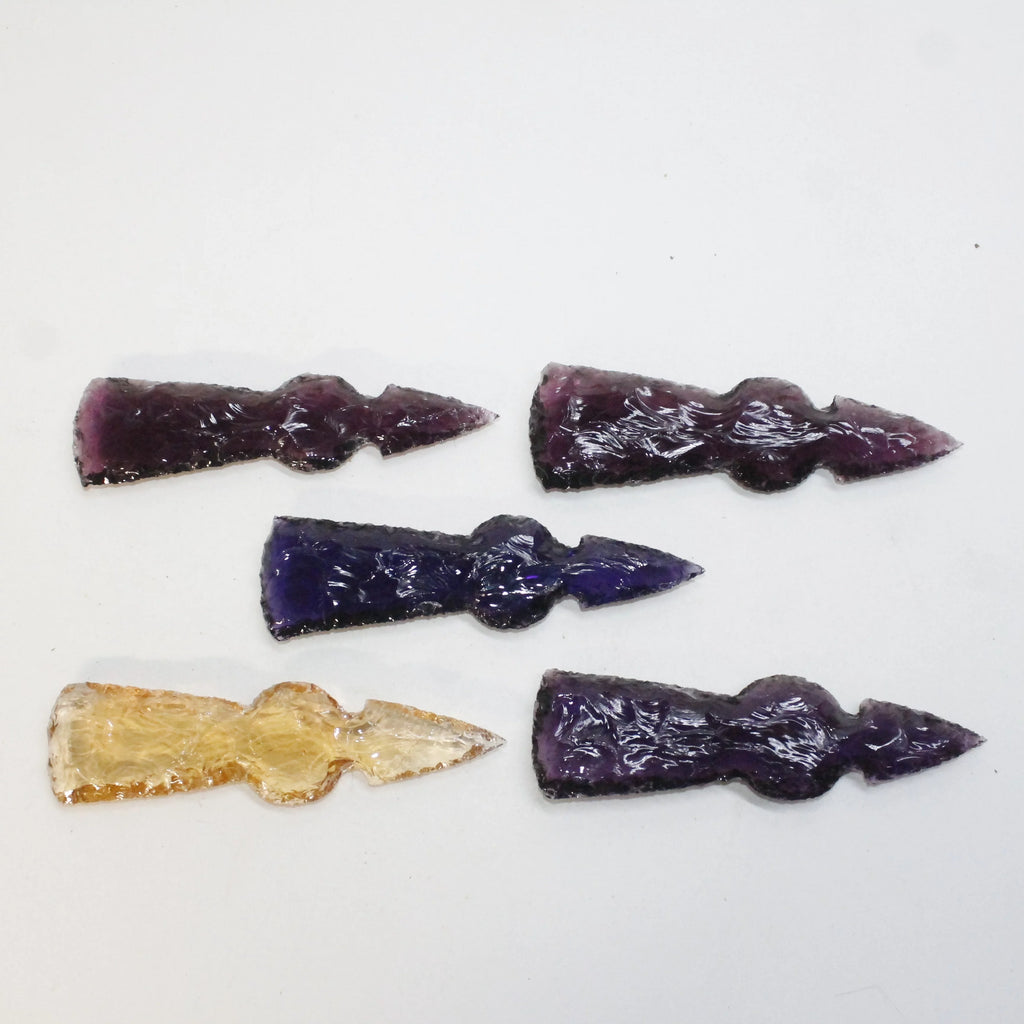 Glass Ornamental Tomahawk Heads E72349