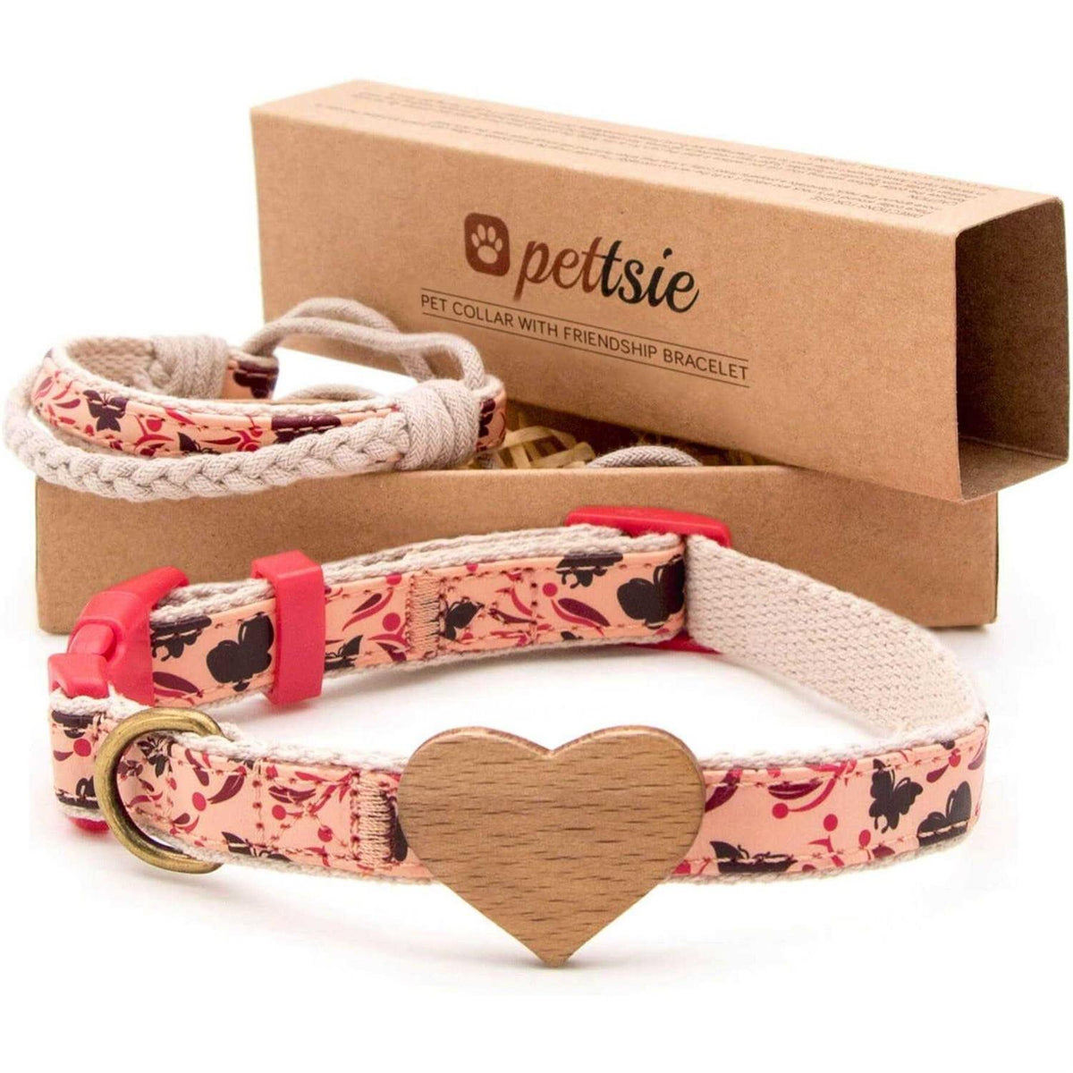 Heart Dog Collar G9382