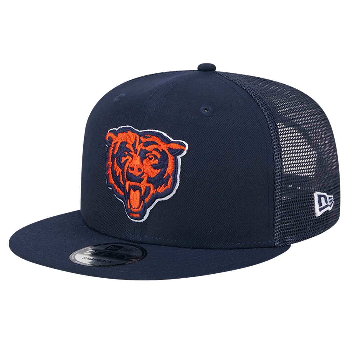 Men's Navy Chicago Bears Trucker Snapback Hat Q2792