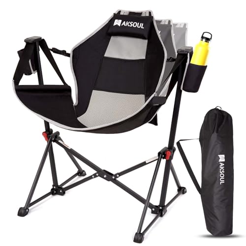 Hammock Camping Chair with Storage Bag 265lbs Weight Capacity R8980