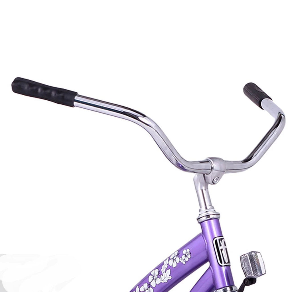 Purple Single Speed Cruiser Bicycle 20-inch H1784