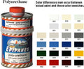 Paint Polyurethane 2-Part 750ml Bright Blue D417687