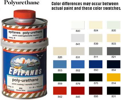 Paint Polyurethane 2-Part 750ml Bright Blue D417687