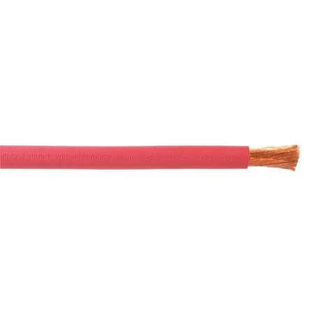 Red 4 Gauge AWG Welding Cable 50 Feet W2165