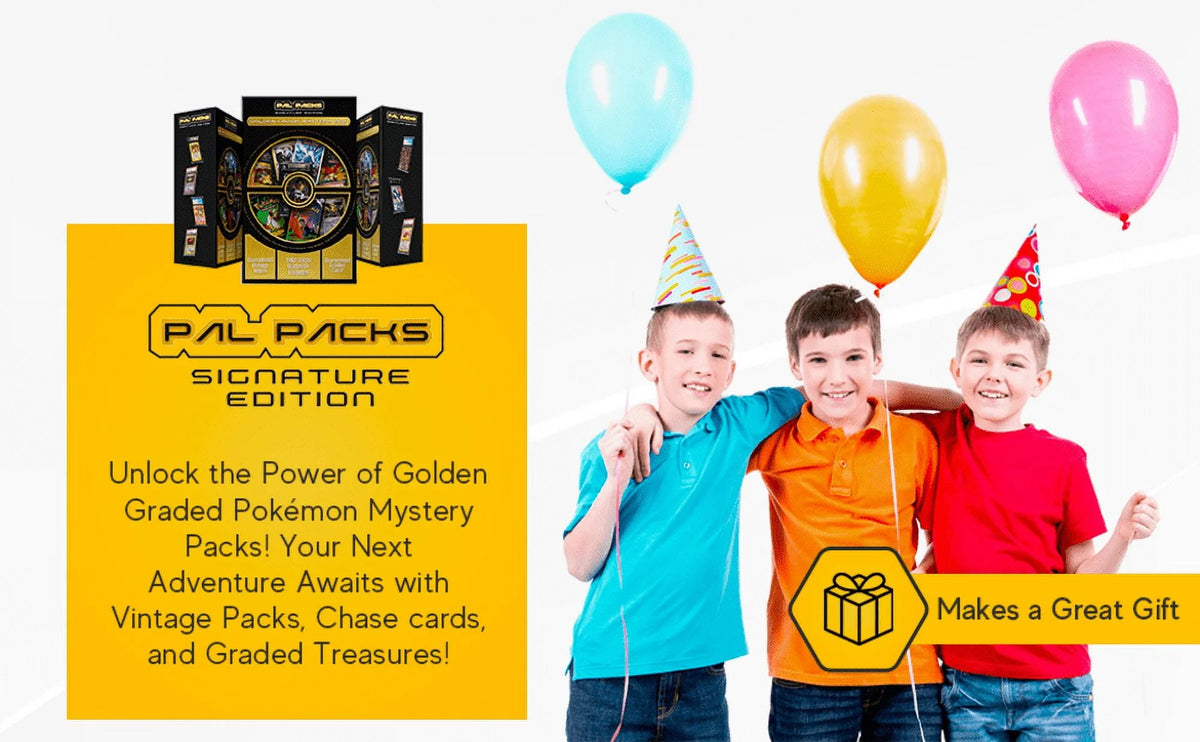 Golden Pokemon Trading Card Mystery Box S470