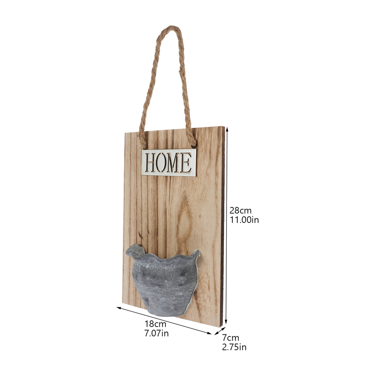 Three-dimensional Flower Pot Wall Hanging Planter Bar D34555