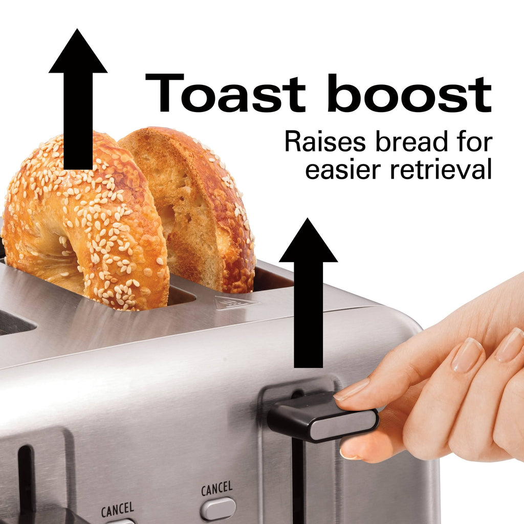 4 Slice Stainless Steel Toaster E628735