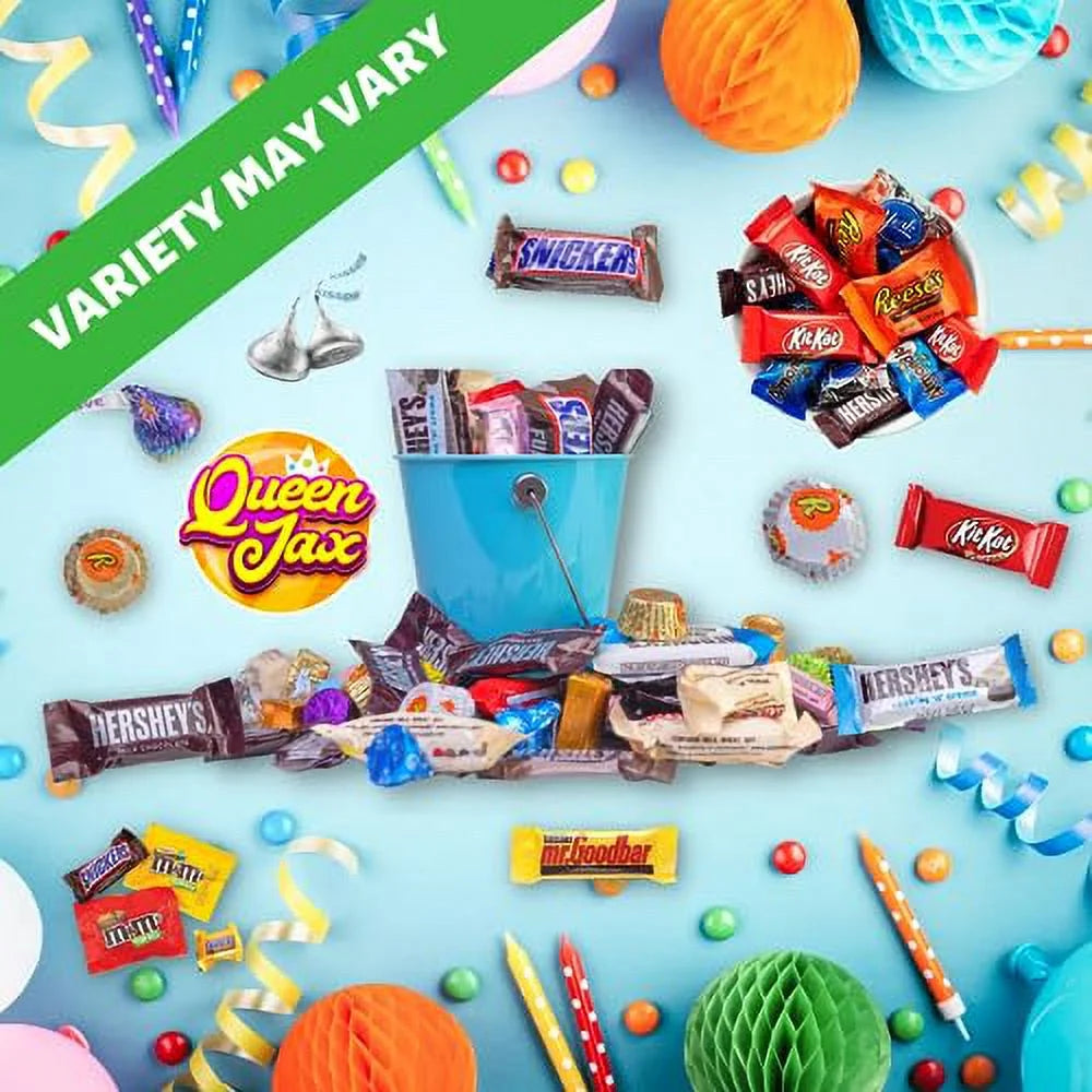 Assorted Chocolate Candy Variety Pack - 10 Lb Bulk Individually Wrapped Chocolate L334