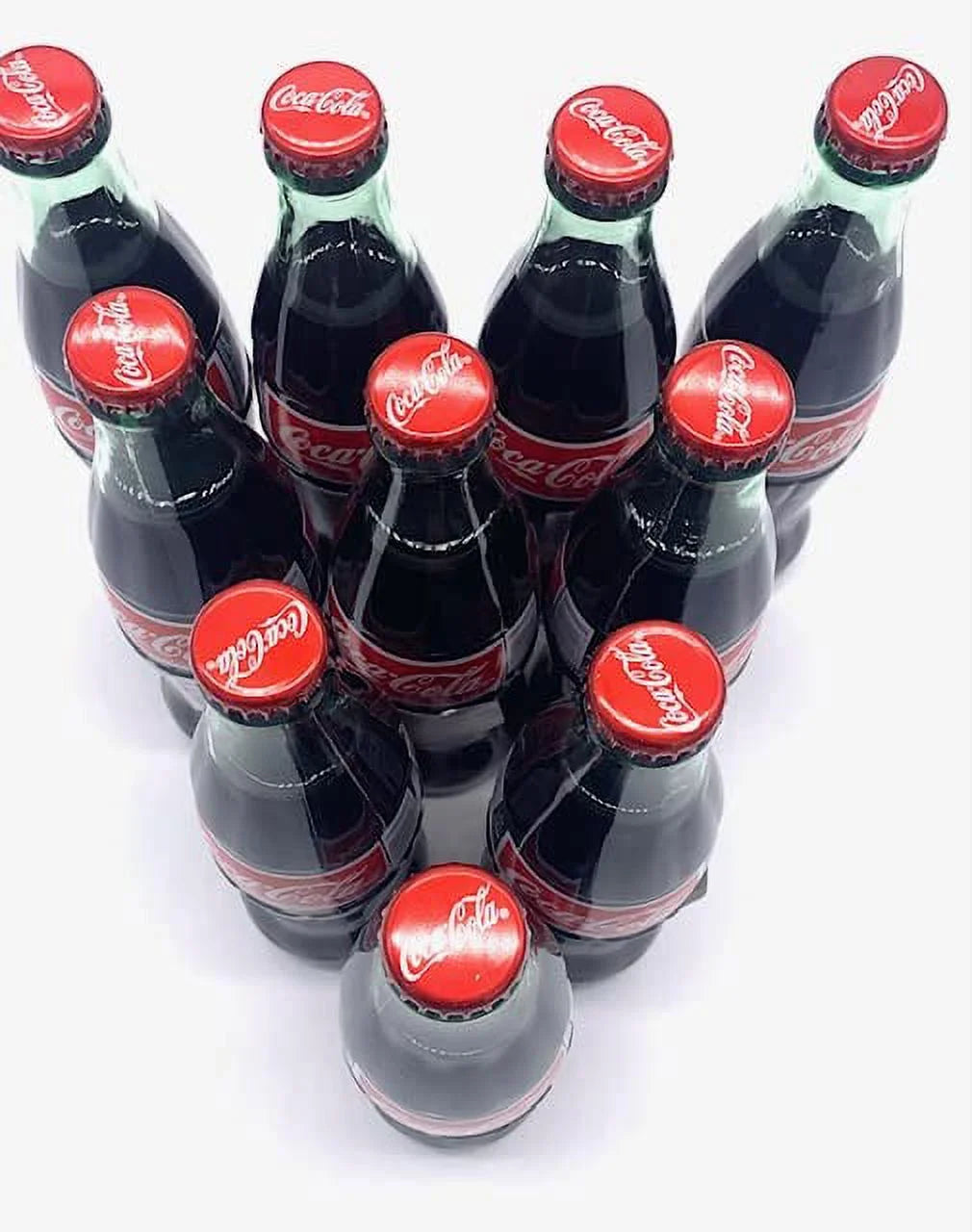 Mexican Coca Cola Glass Bottles 12 oz 10PK H4802