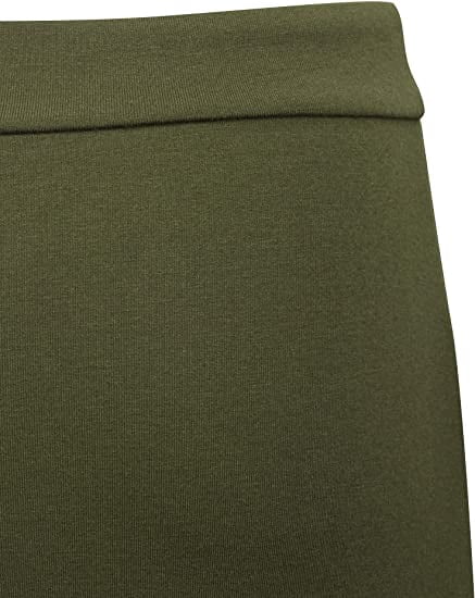 Relaxed Drawstring Waist Maxi Skirt with Side Pockets B436623