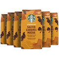 Salted Caramel Mocha Flavored Ground Coffee 6 bags (11 oz each) G809