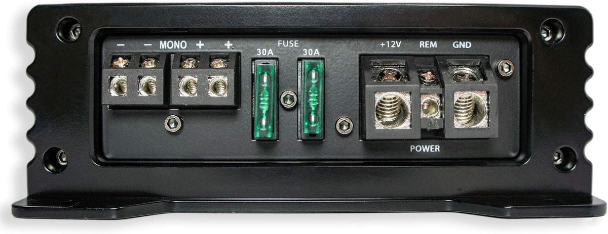 Single 12 Vented Port Sub Box & Car Stereo Amplifier J7392