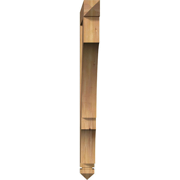 3 1/2x22W x 36x22D x 42x22H Smooth Western Red Cedar Bracket A87088