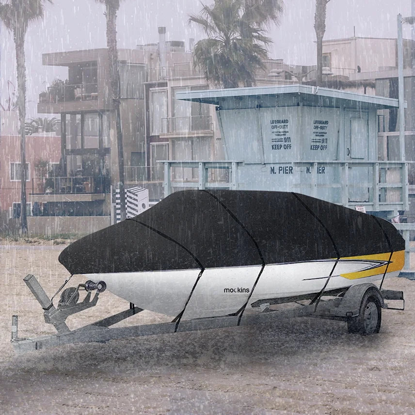 600D Polyester Oxford Trailerable Boat Cover H885923