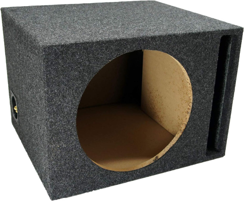 Single 12 Vented Port Sub Box & Car Stereo Amplifier J7392
