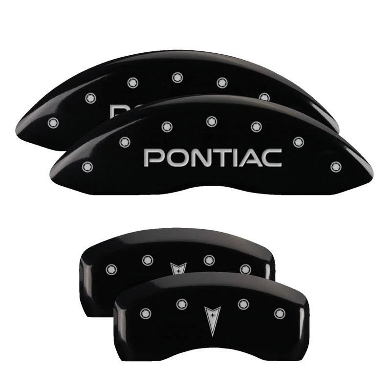 Black Pontiac Caliper Covers S509
