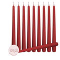 14 inch Red Dripless Taper Candles 84 Pack O222153