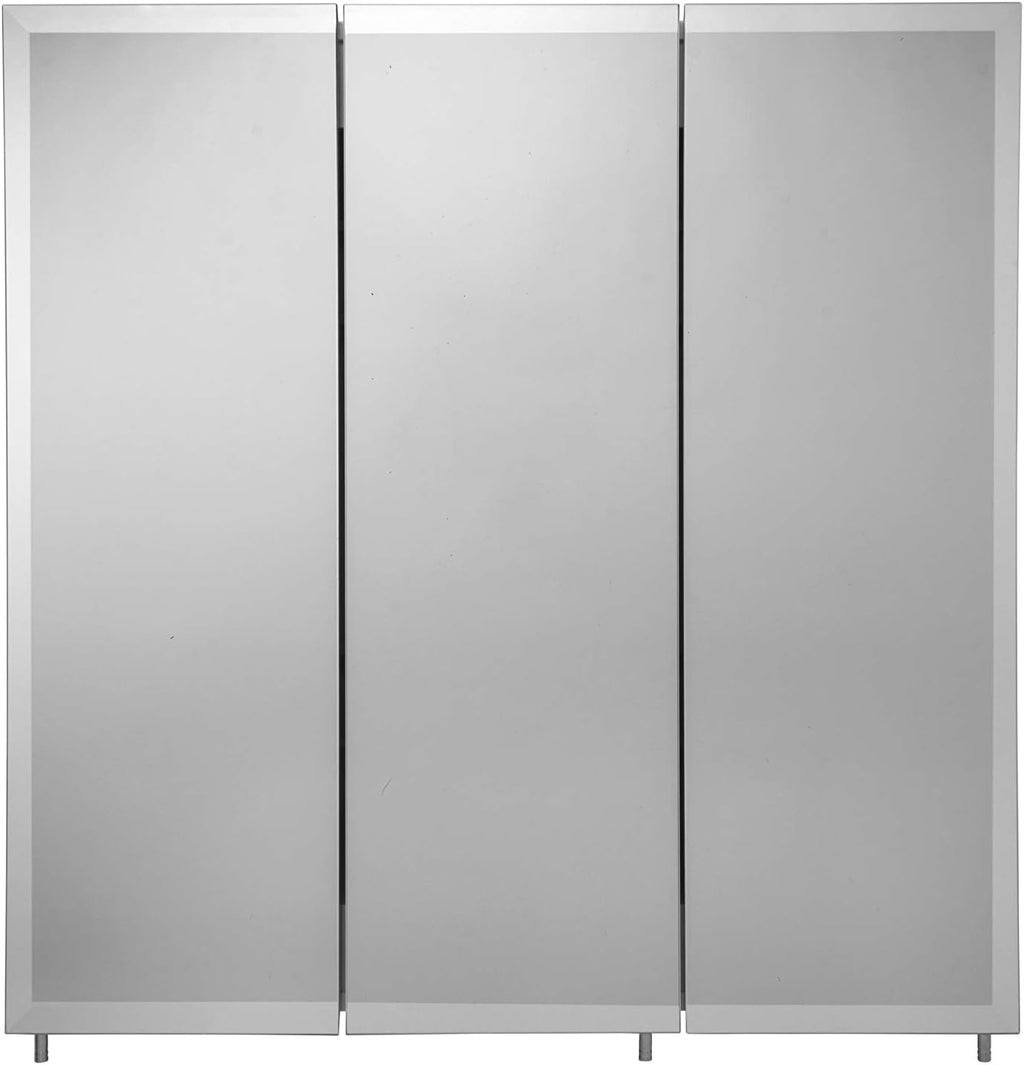 Triple Door Tri-View Cabinet, 30-Inch x 36-Inch, White W296700