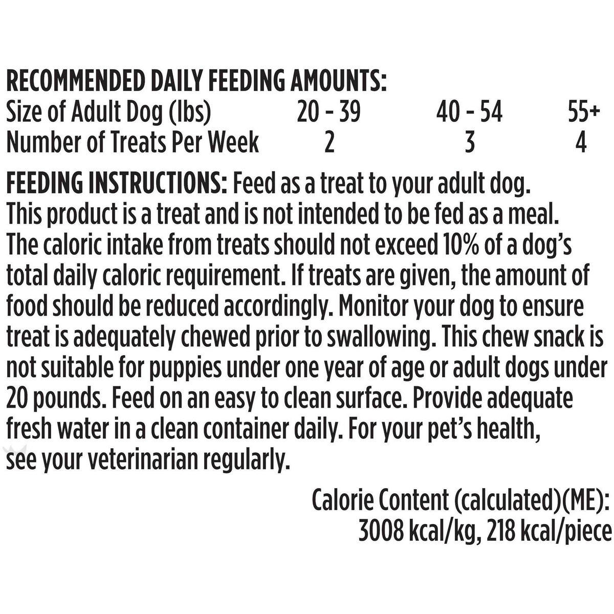 Wild Venison Dog Chew L433