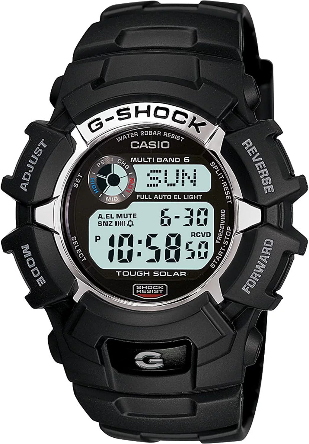 Solar Atomic Digital Sports Watch Q756895