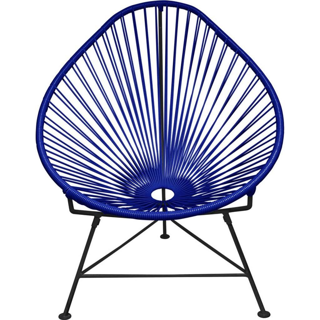 Black Deep Blue Acapulco Chair V2941